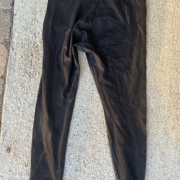 Tag elemental designer stitched checkerboard front joggers pants leggings large - Picture 10 of 11